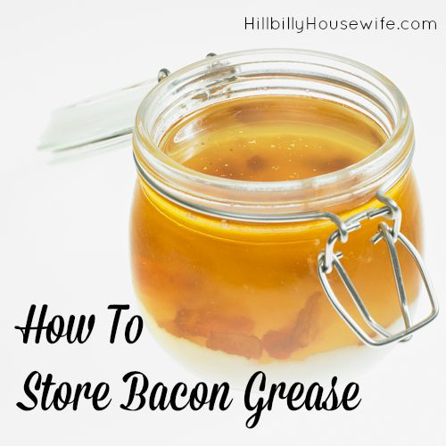 How to Save Your Bacon Grease 