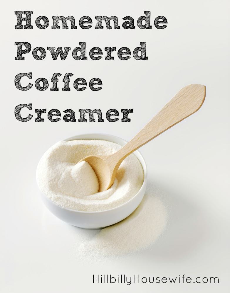 Homemade powdered coffee creamer - powdered coffee cream recipe