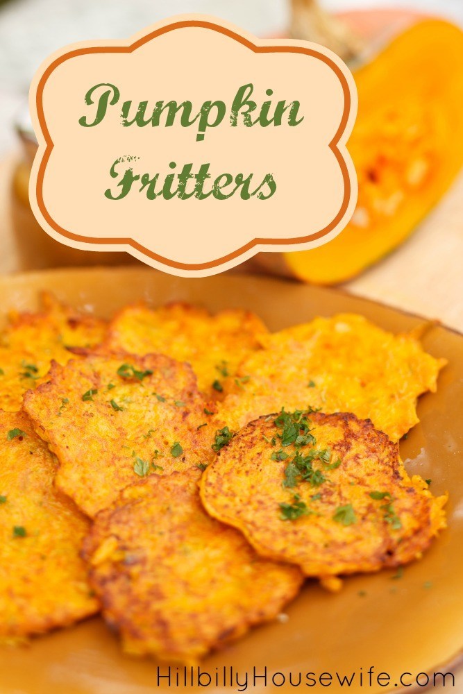 Pumpkin Fritters Hillbilly Housewife   Pumpkin Fritters 