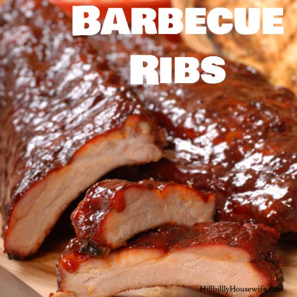 BBQ Ribs Recipe from Hillbilly Housewife Barbecue Ribs From Scratch